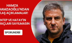 Hamza Hamzaoğlu: Antep ve Hatay'ın maçları sayılmasın