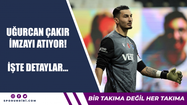 Spor Toto Süper Lig ekiplerinden Trabzonspor'da forma giyen milli kaleci Uğurcan Çakır, Avrupa'dan birçok takımın transfer listesinde yer alırken flaş gelişmeler yaşanıyor.