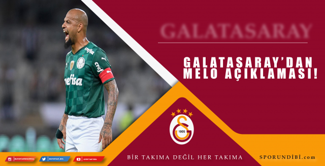 Spor Toto Süper Lig ekiplerinden Galatasaray'ın Yönetim Kurulu Üyesi Abdulvahap Gazi Tanrıverdi, Felipe Melo ilgili açıklamada bulundu.