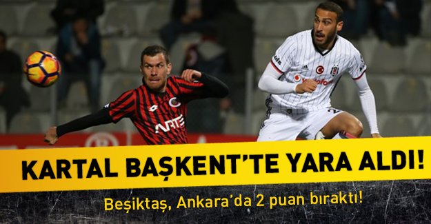 Beşiktaş'a 45 dakika yetmedi!