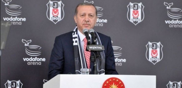 Cumhurbaşkanı Erdoğan, Beşiktaş'ı tebrik etti