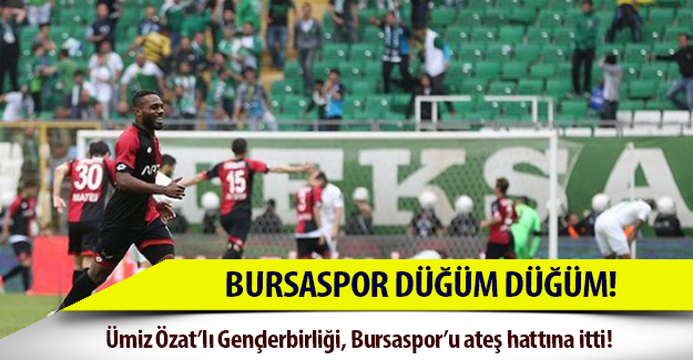Gençlerbirliği Bursaspor'un işini zora soktu