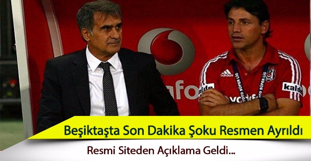 Beşiktaş'ta şok ayrılık! Resmen açıklandı...