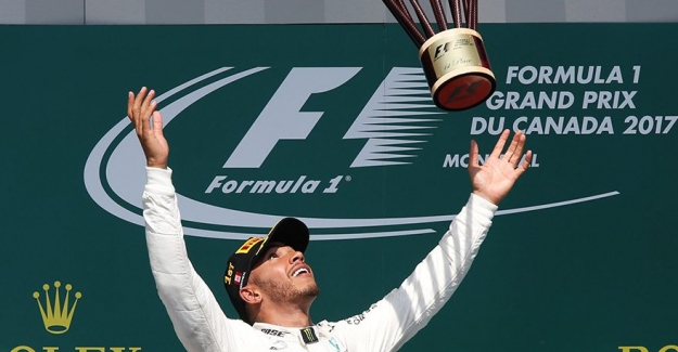 Formula 1’de Kanada Grand Prix’sini Mercedes’ten Lewis Hamilton kazandı