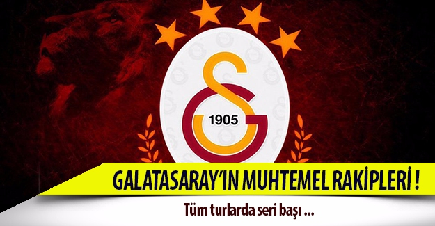 Galatasaray’ın UEFA Avrupa Ligi’nde muhtemel rakipleri