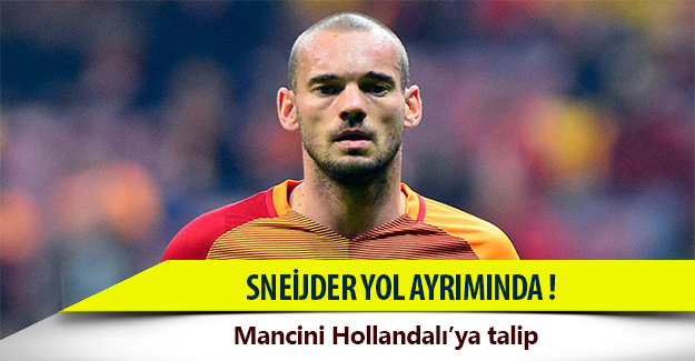 Sneijder ile yollar ayrılıyor
