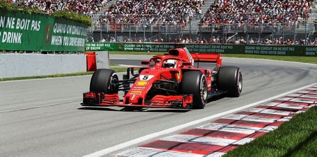 Kanada'da Pole Pozisyonu Vettel'in !