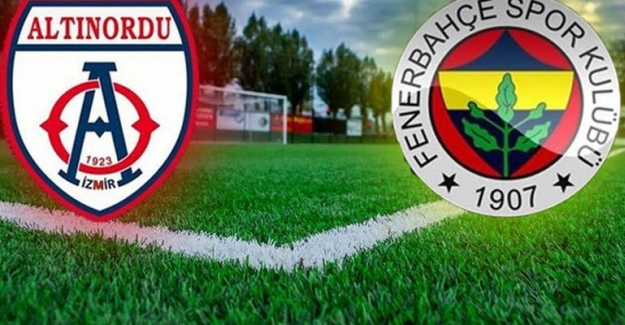 Altınordu - Fenerbahçe maçının yayınlanacağı kanal belli oldu.