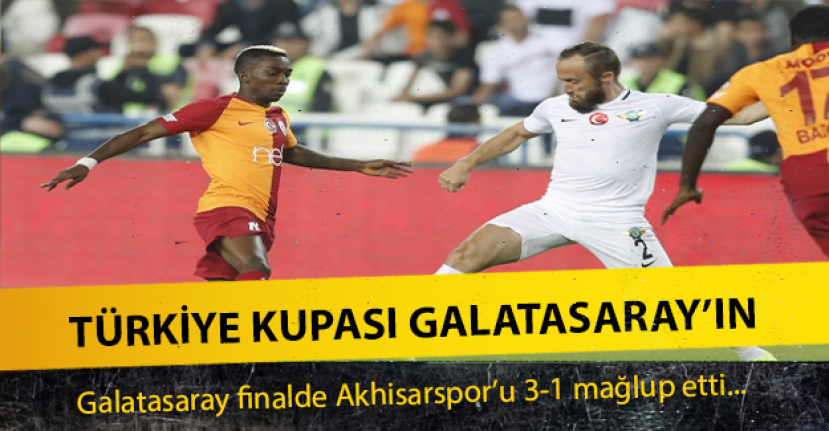 Türkiye Kupası Galatasaray'ın oldu