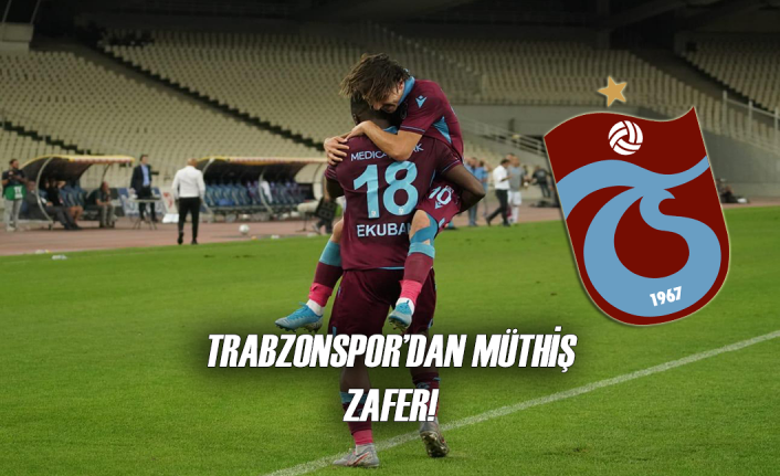 Trabzonspor, AEK'i geriden gelip yendi!
