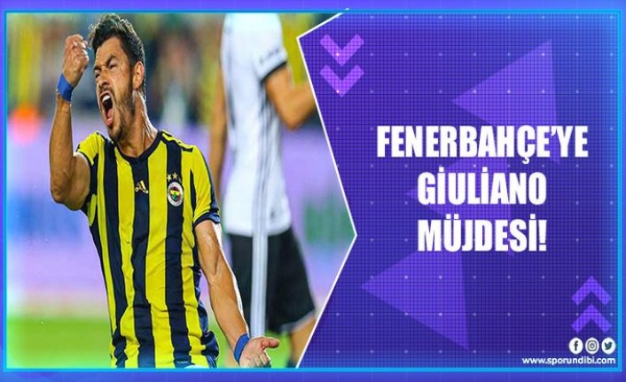 Fenerbahçe'ye Giuliano müjdesi!