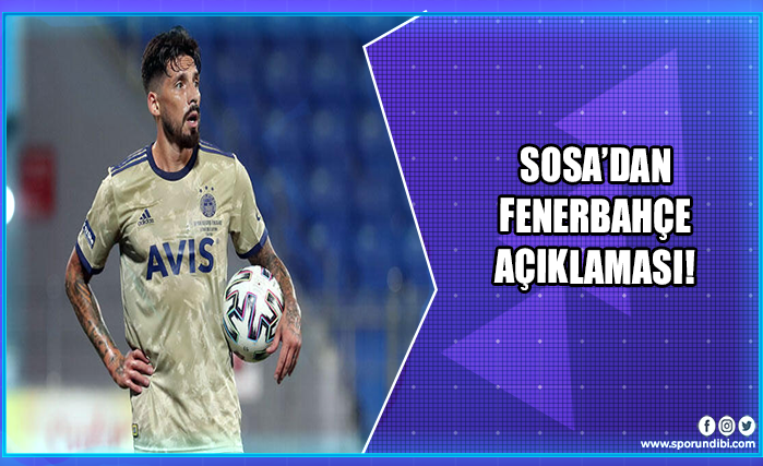 Sosa'dan Fenerbahçe açıklaması!