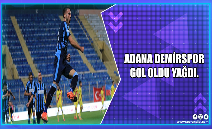 Adana Demirspor 1-0 geriye düştüğü maçta Eskişehirspor'u 4-1 mağlup etti.