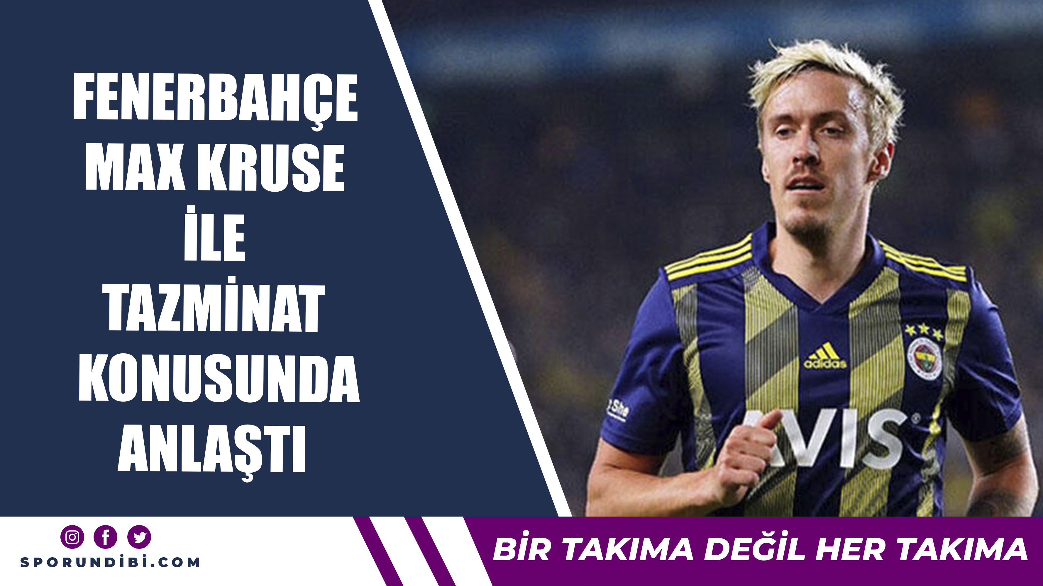 Fenerbahçe Max Kruse ile Tazminat Konusunda Anlaştı