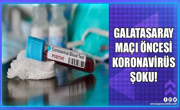 Galatasaray Maçı Öncesi Koronavirüs Şoku!