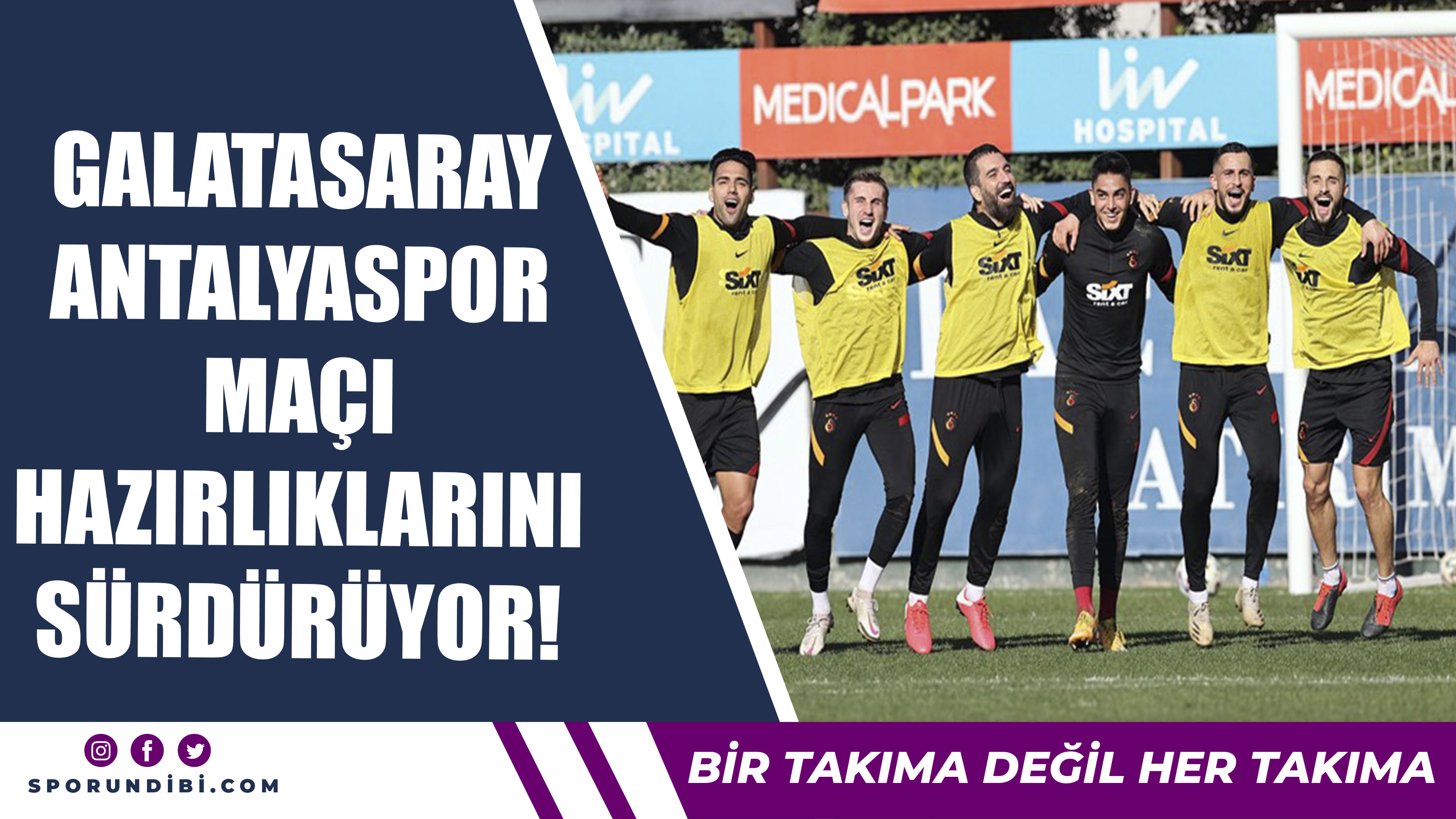 Galatasaray Antalyaspor Maçı Hazırlıklarını Sürdürüyor!