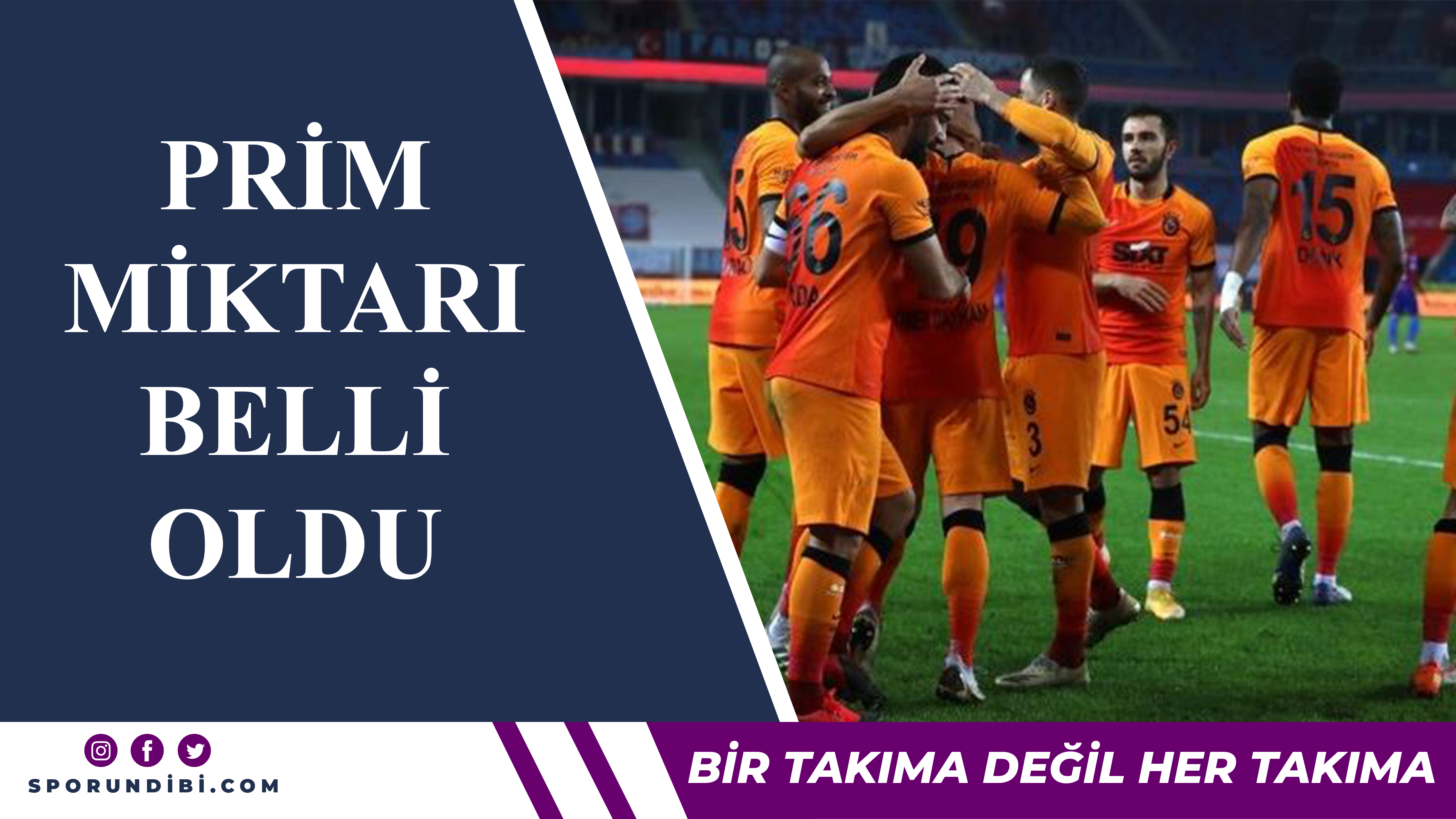 Galatasaray'da flaş prim kararı