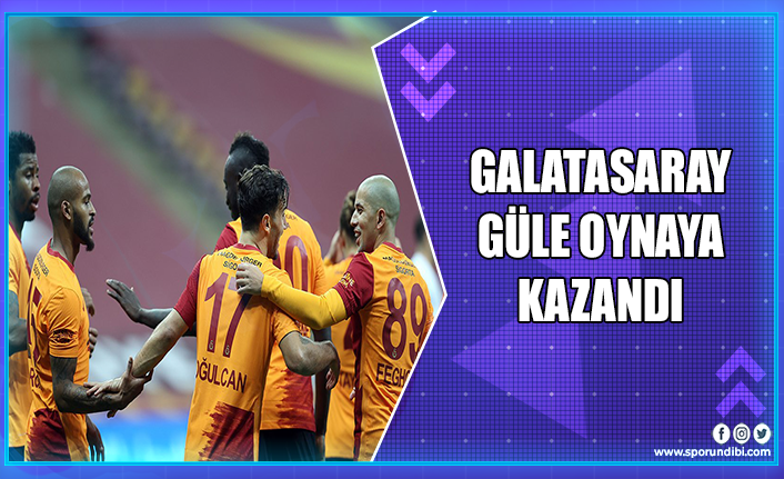 Galatasaray evinde Hatayspor'u 3-0 mağlup etti.