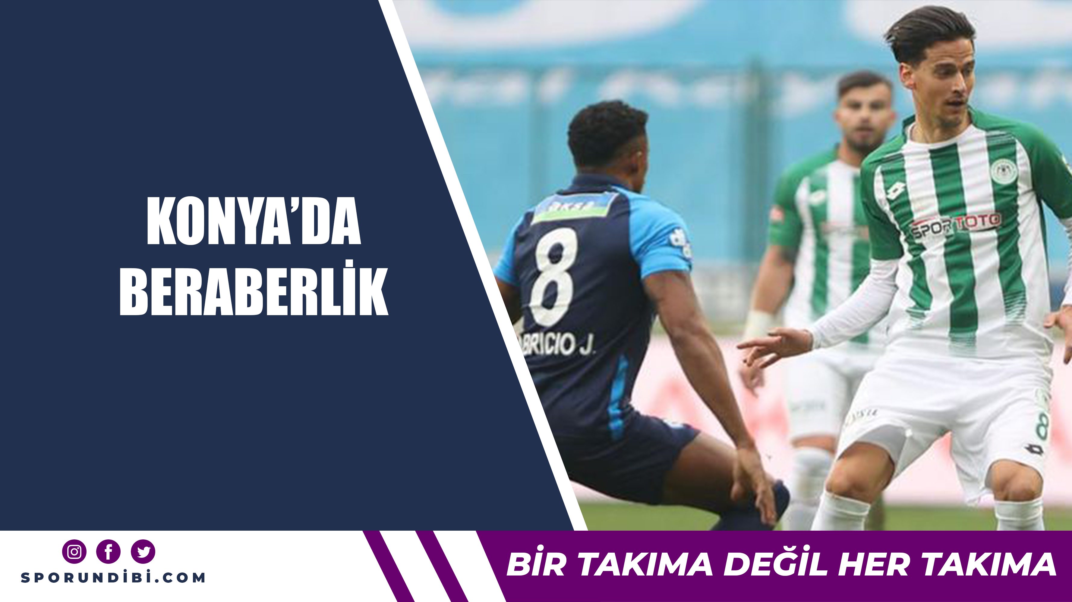 Konyaspor - Rizespor mücadelesi eşitlikle sonuçlandı!