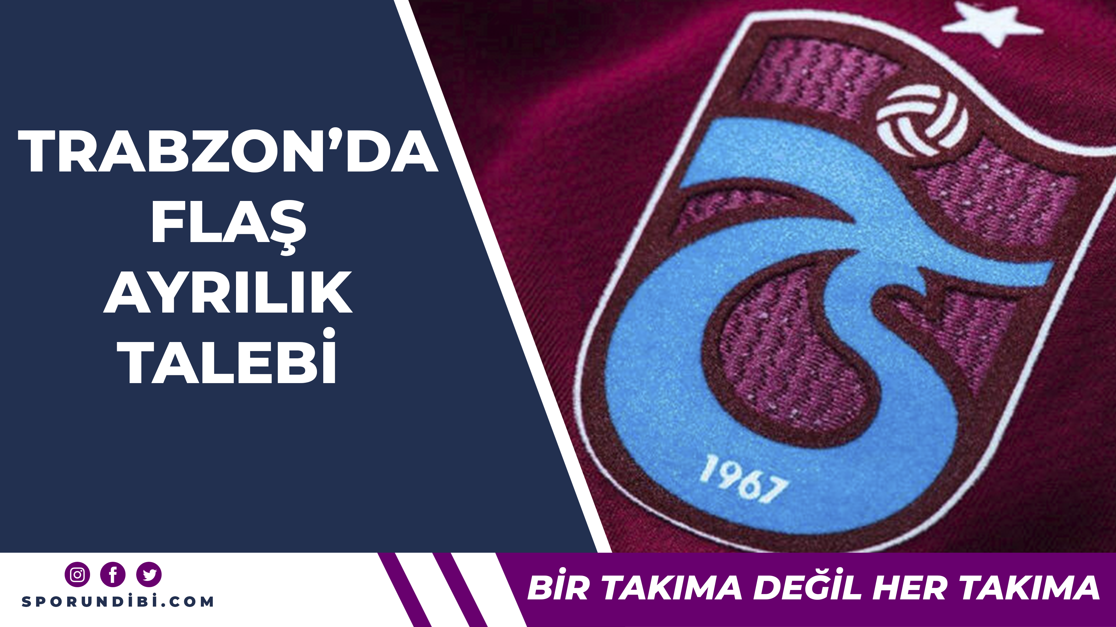 Trabzonspor'da yıldız oyuncu ayrılmak istiyor