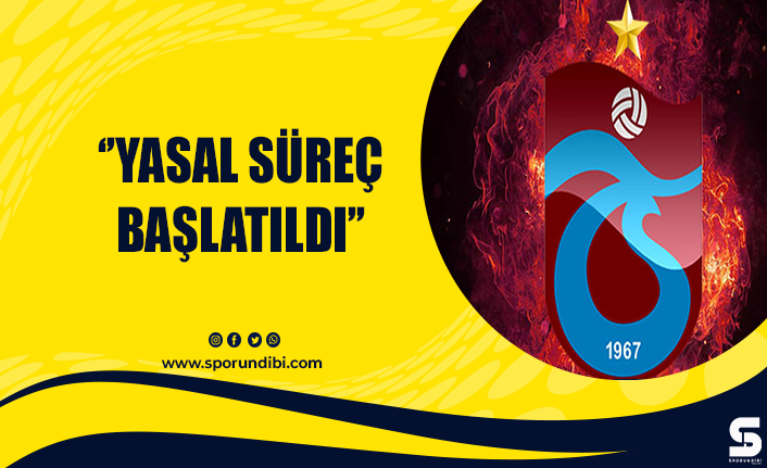 Trabzonspor'dan son dakika açıklaması!