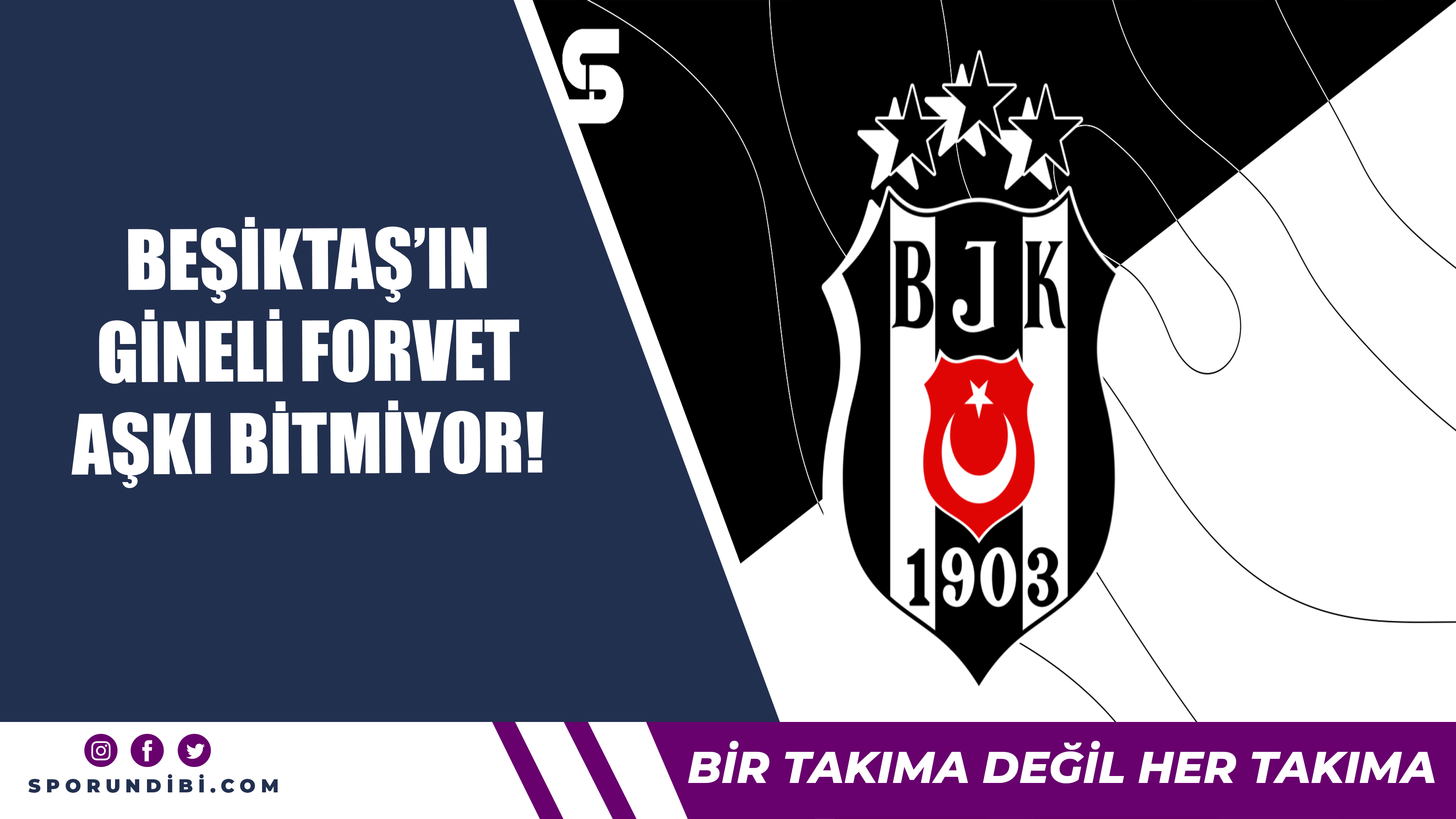 Beşiktaş'ın Gineli forvet aşkı bitmiyor!