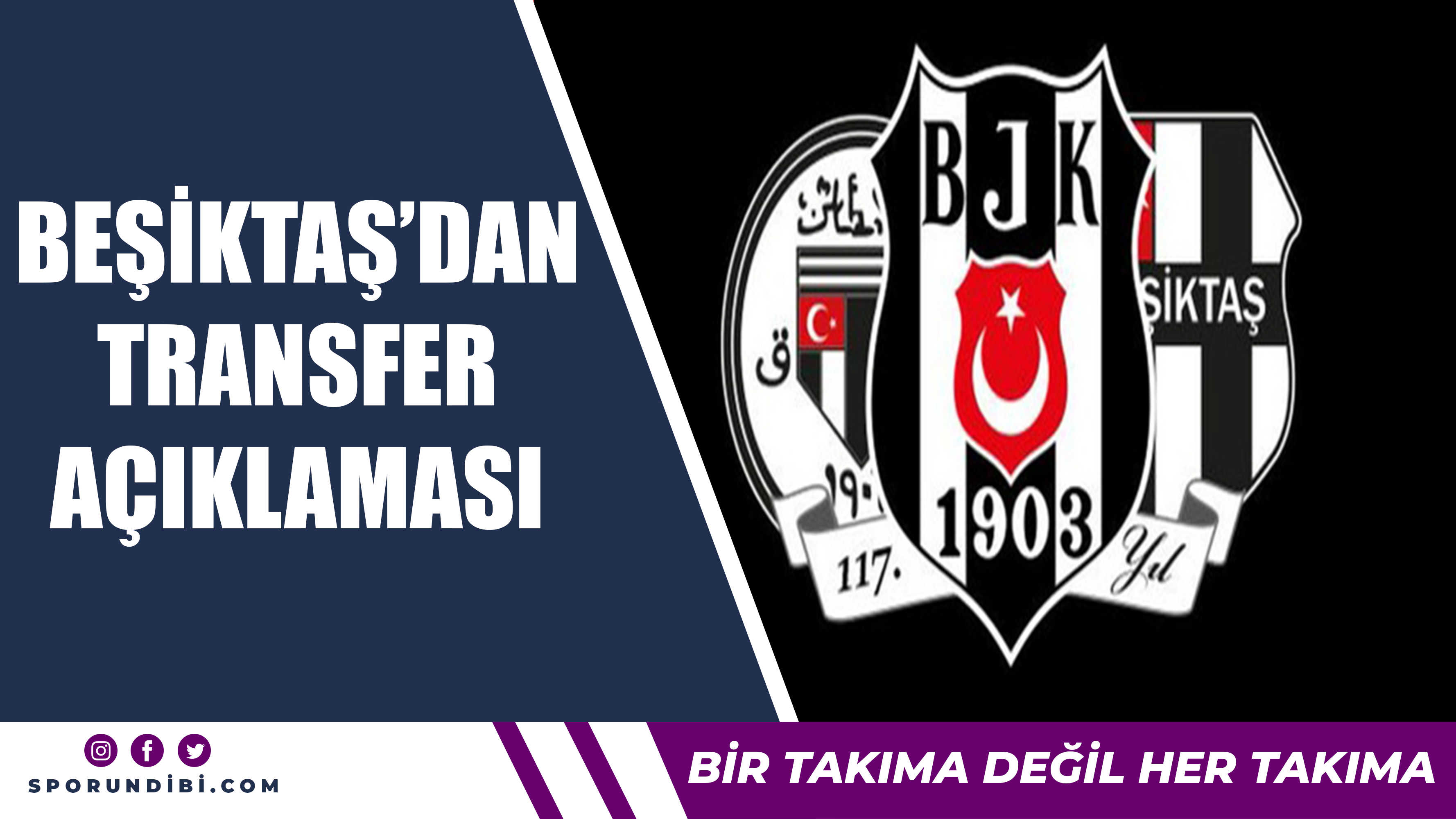 Beşiktaş'tan transfer açıklaması...