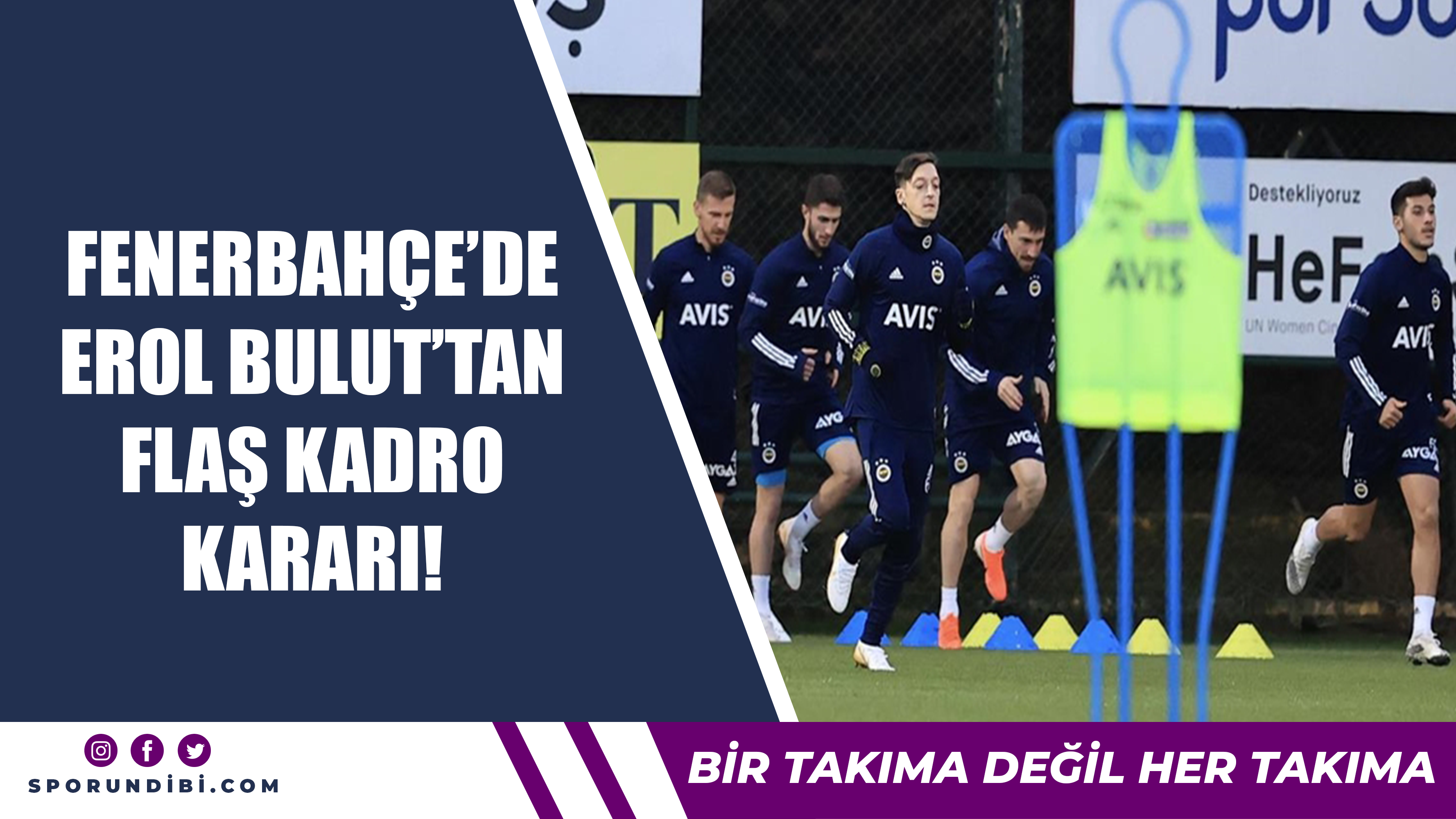 Fenerbahçe'de Erol Bulut'tan flaş kadro kararı!