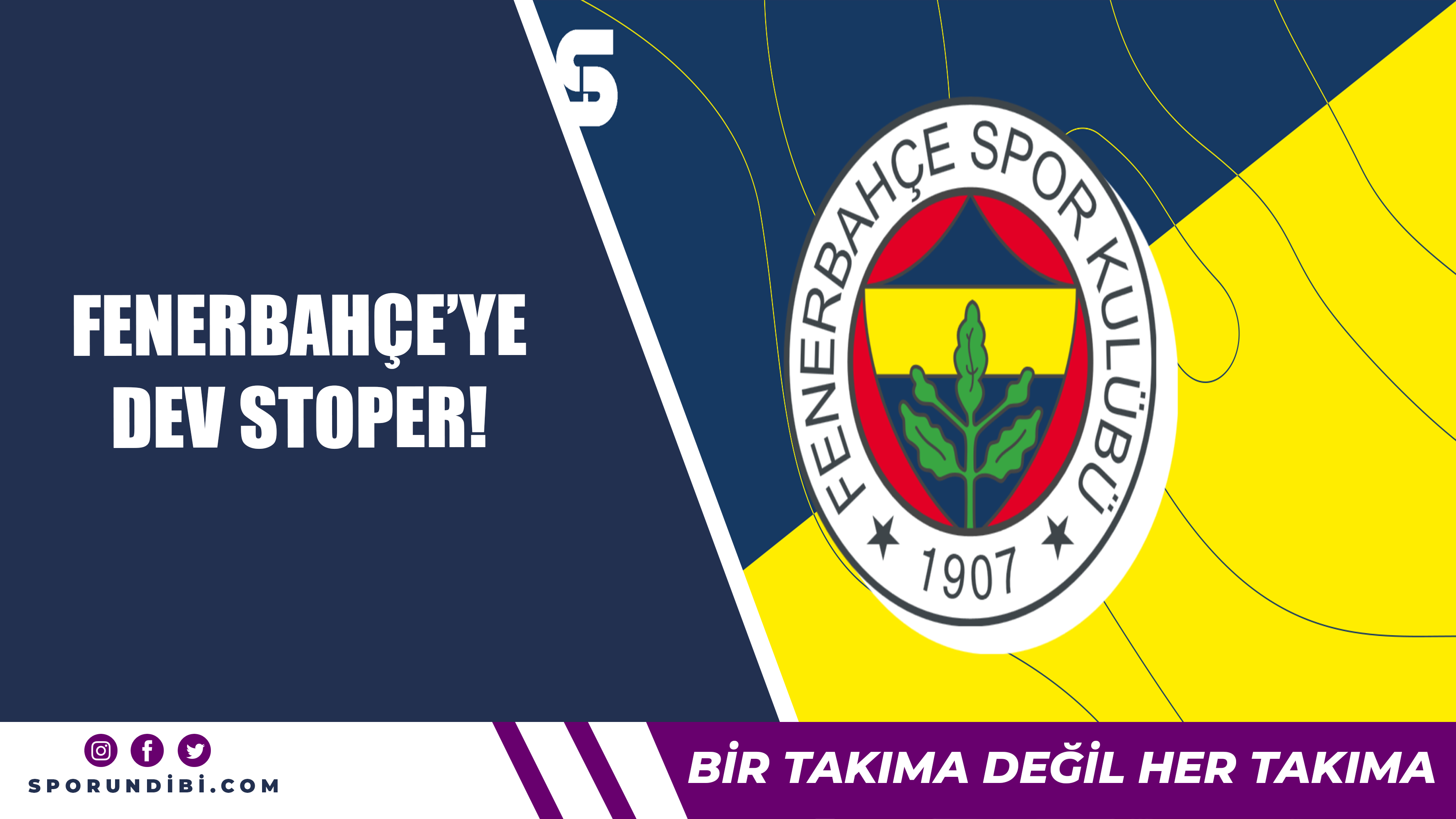 Fenerbahçe'ye dev stoper!