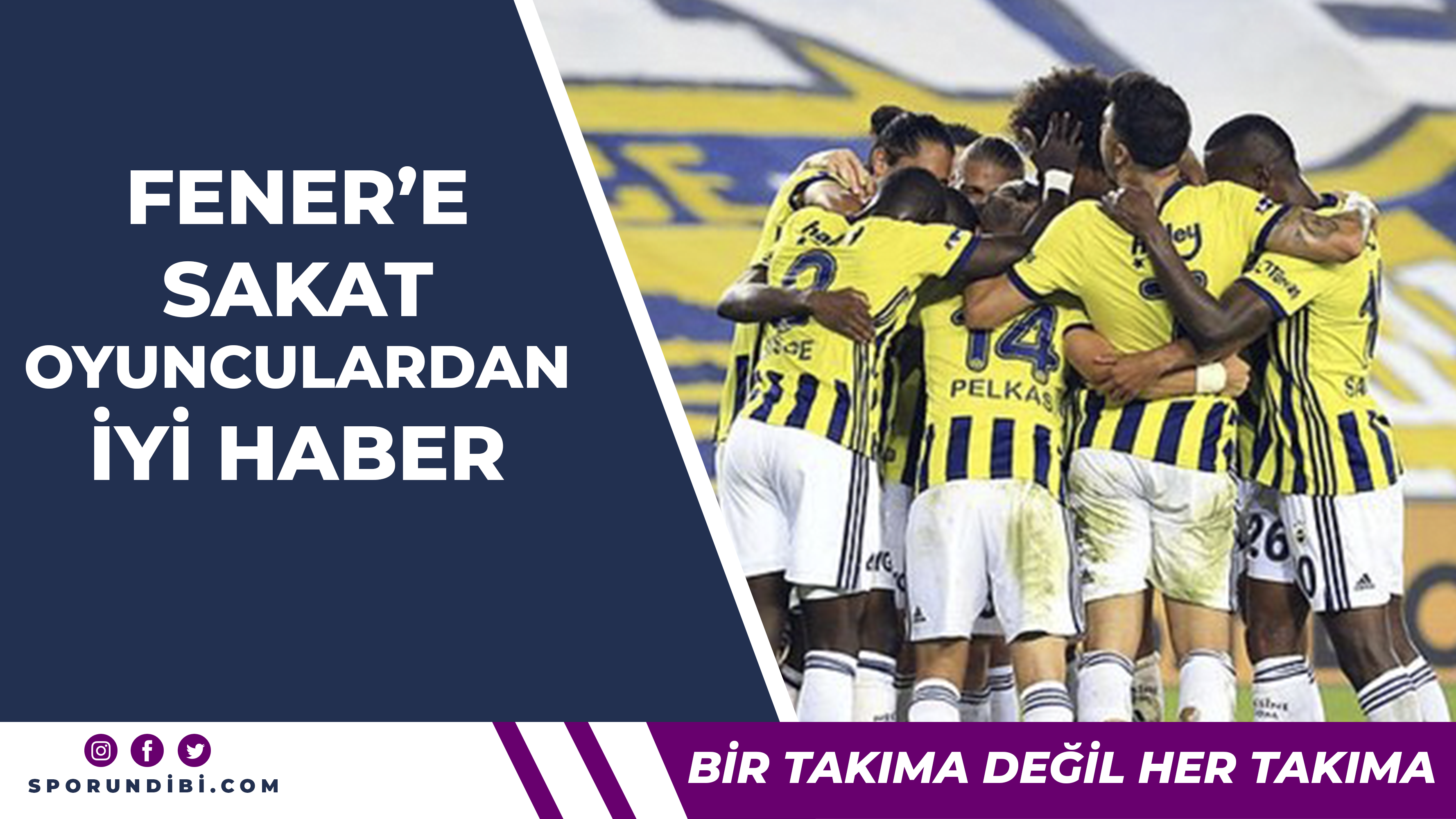 Fenerbahçe'ye sakat oyunculardan iyi haber