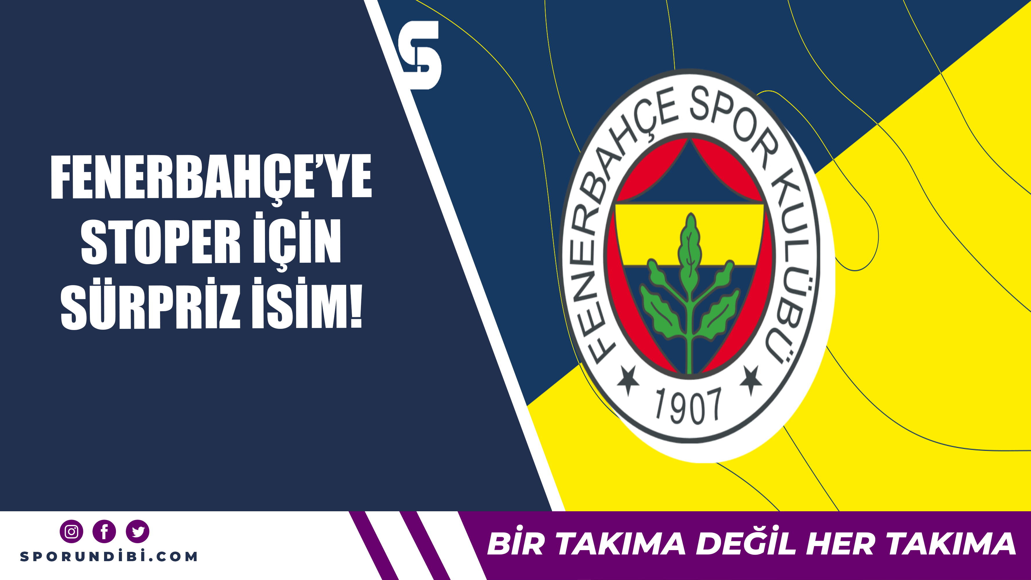 Fenerbahçe'ye stoper için sürpriz isim!