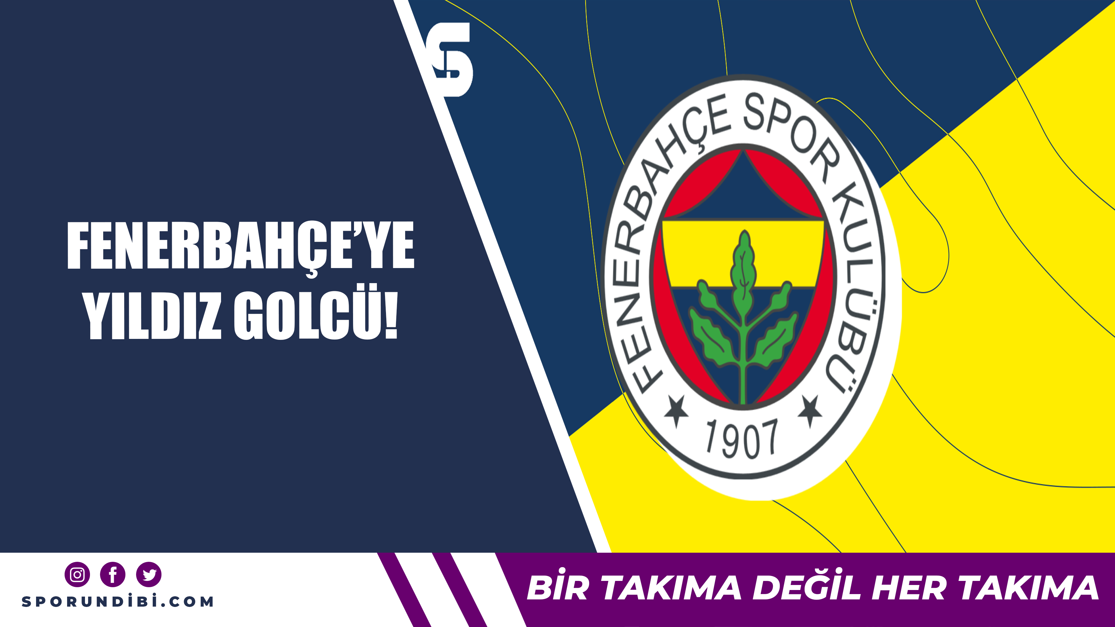 Fenerbahçe'ye yıldız golcü!
