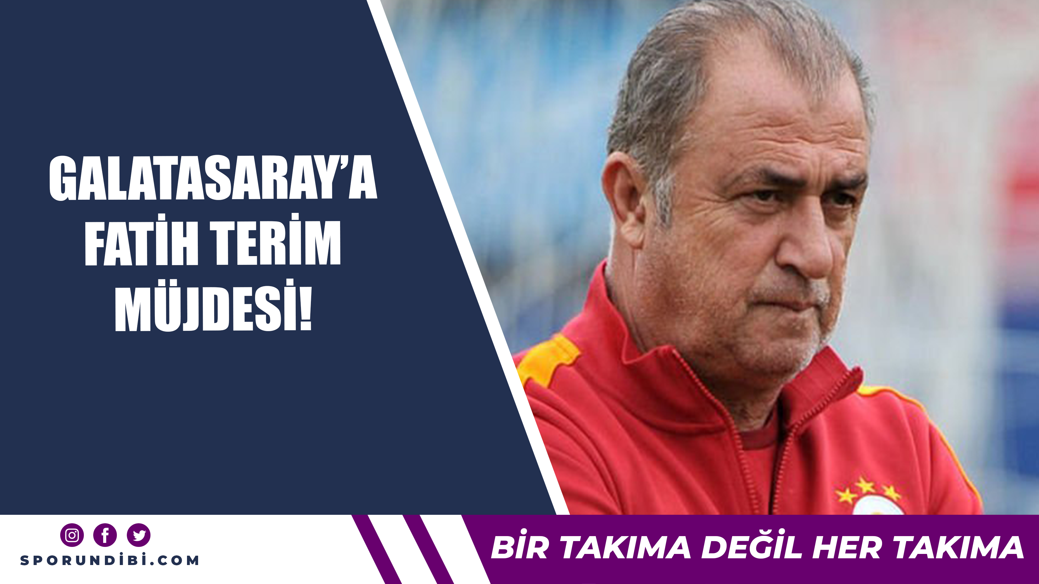 Galatasaray'a Fatih Terim müjdesi!