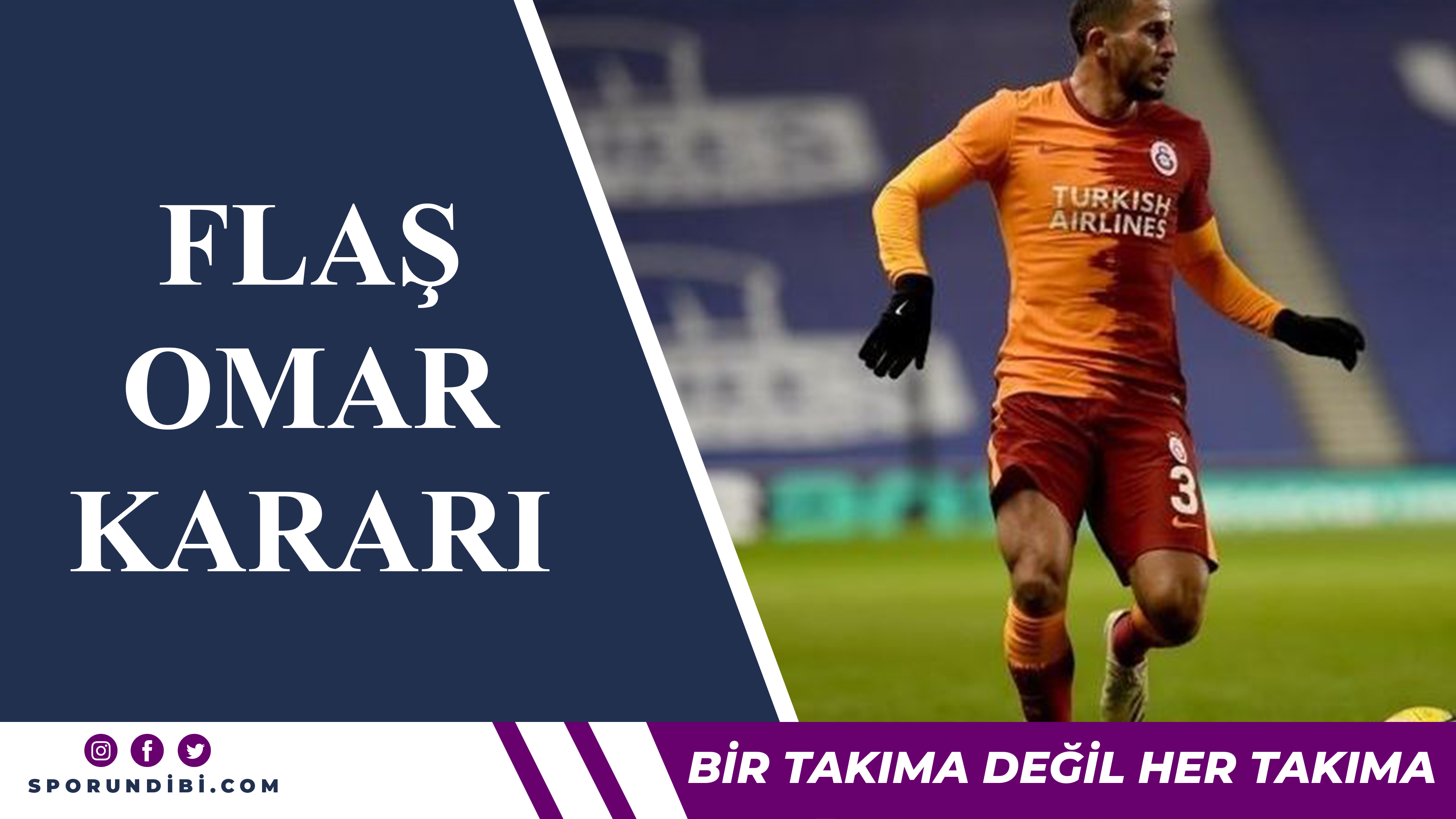 Galatasaray'da flaş Omar kararı