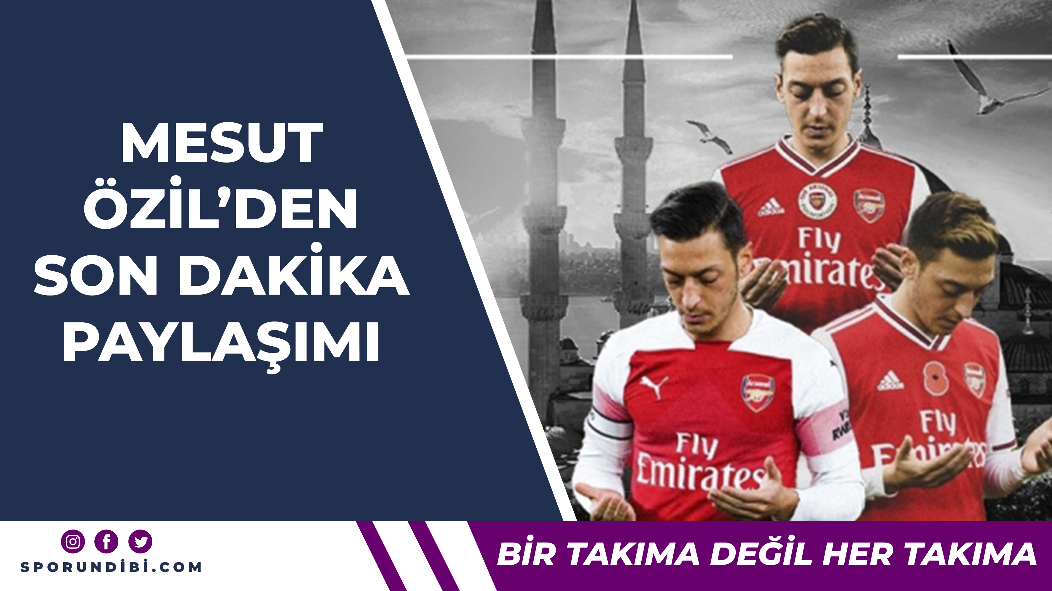 Mesut Özil'den İstanbul paylaşımı...