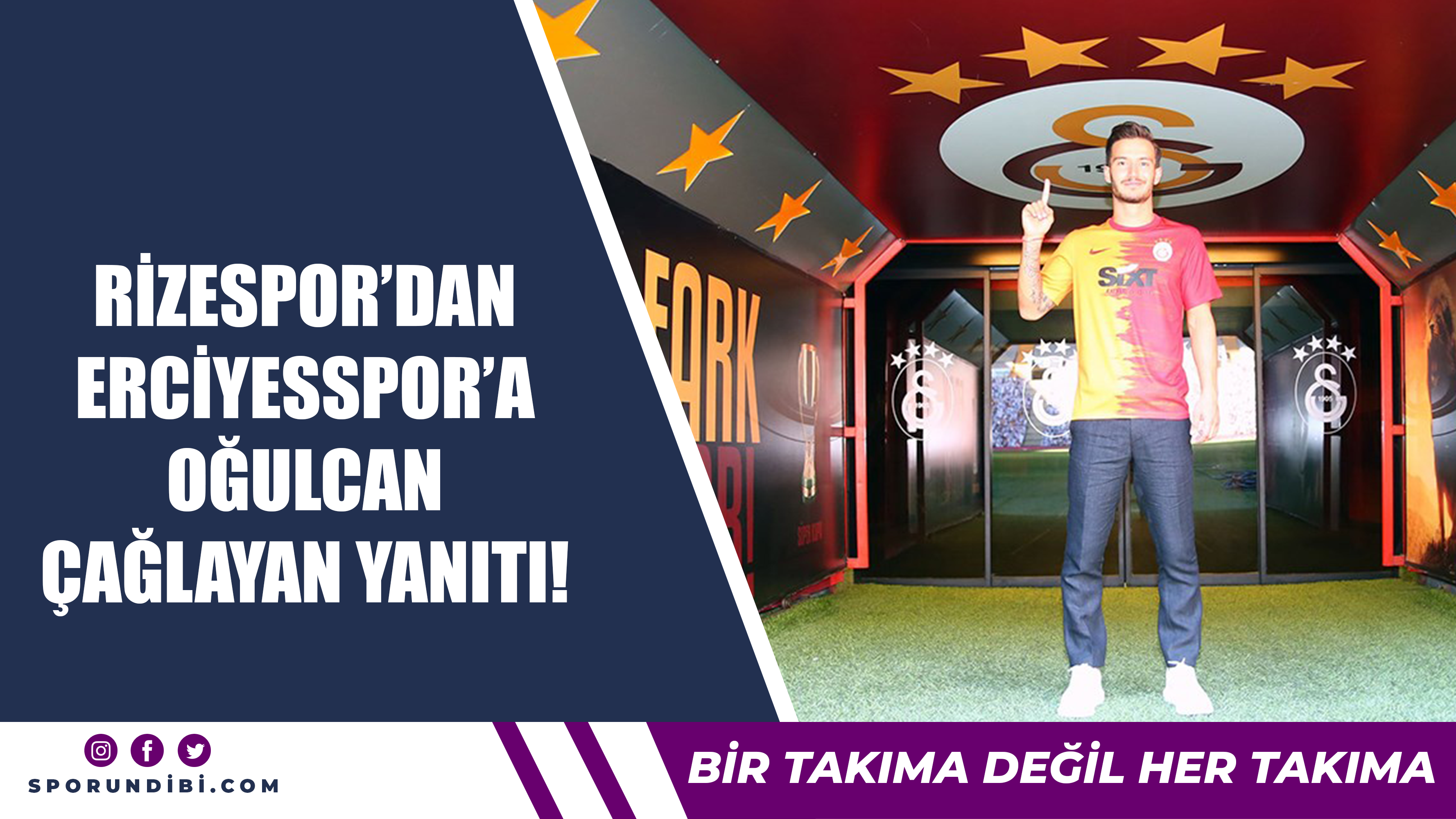 Rizespor'dan Erciyesspor'a Oğulcan Çağlayan yanıtı!
