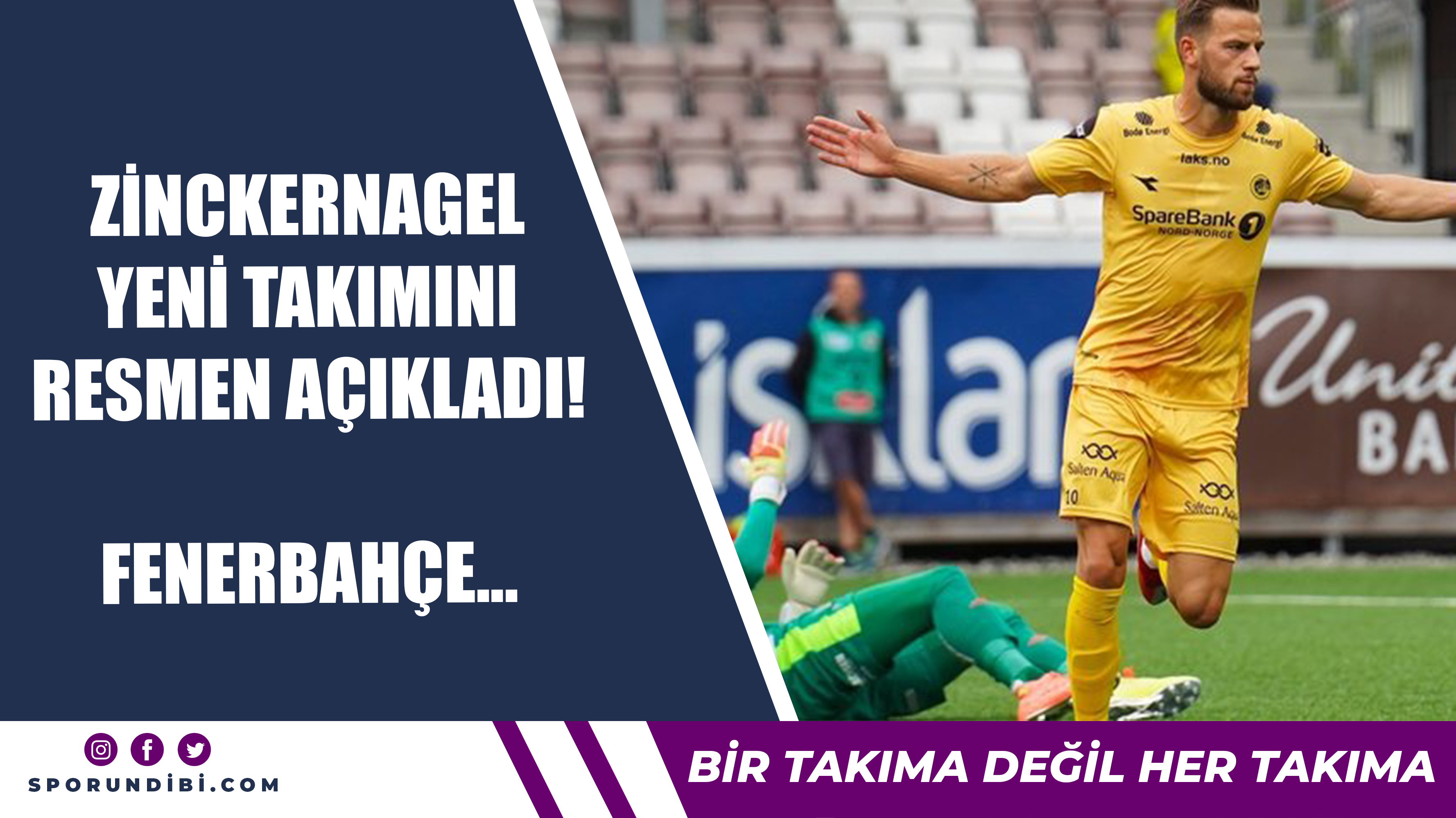 Zinckernagel yeni takımını resmen açıkladı! Fenerbahçe...