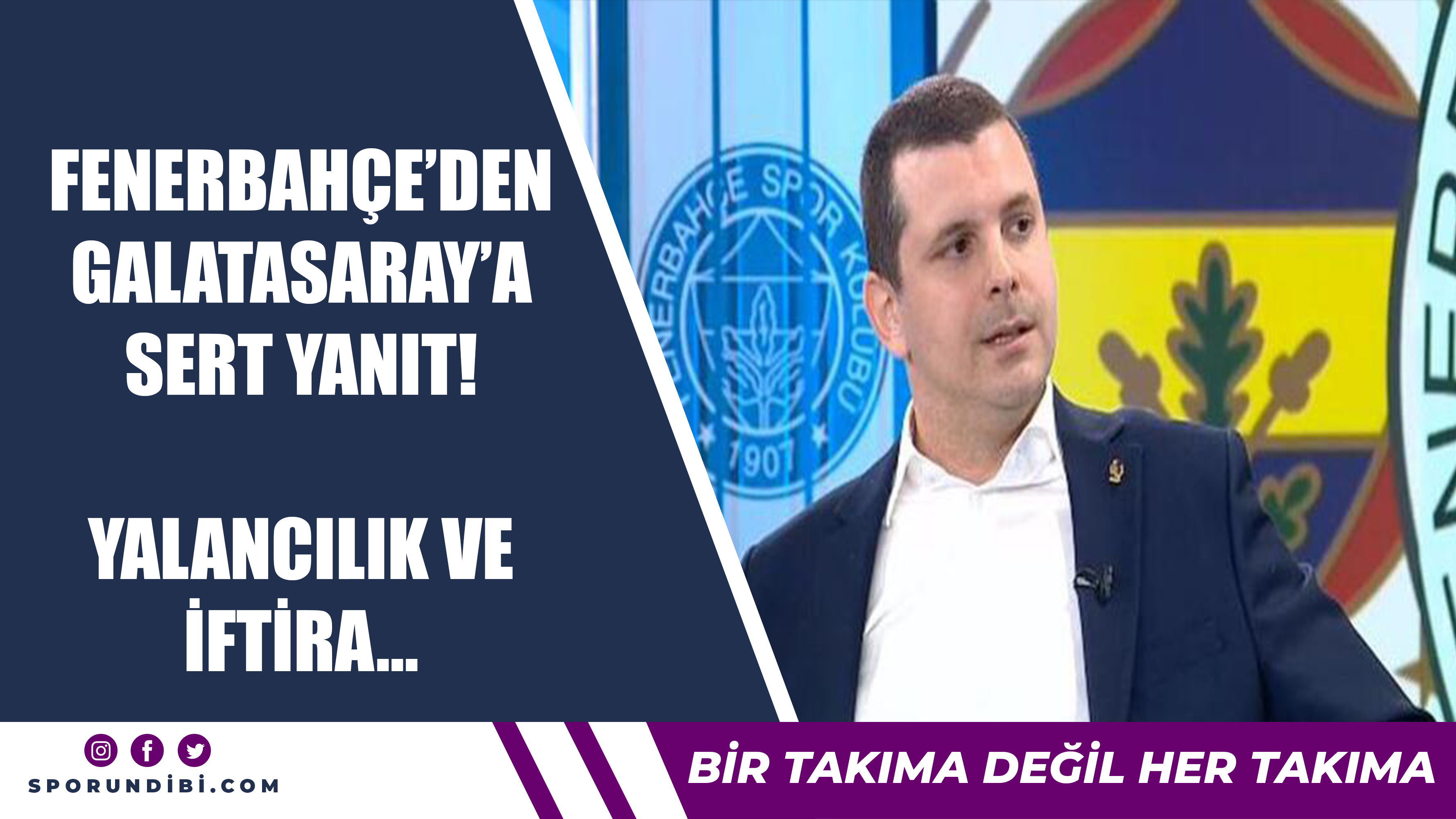 Fenerbahçe'den Galatasaray'a sert yanıt! Yalancılık ve iftira...