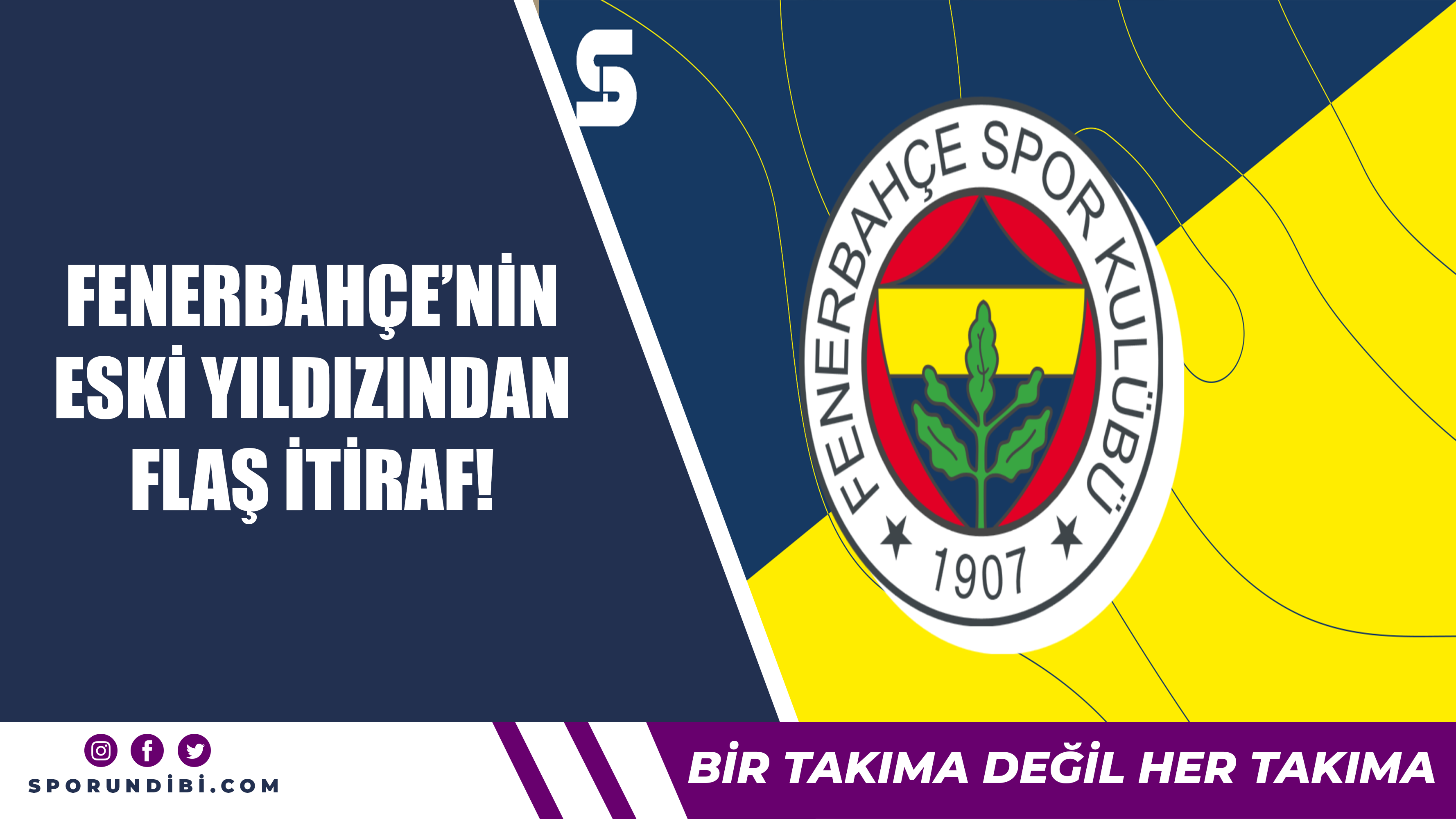 Fenerbahçe'nin eski yıldızından flaş itiraf!
