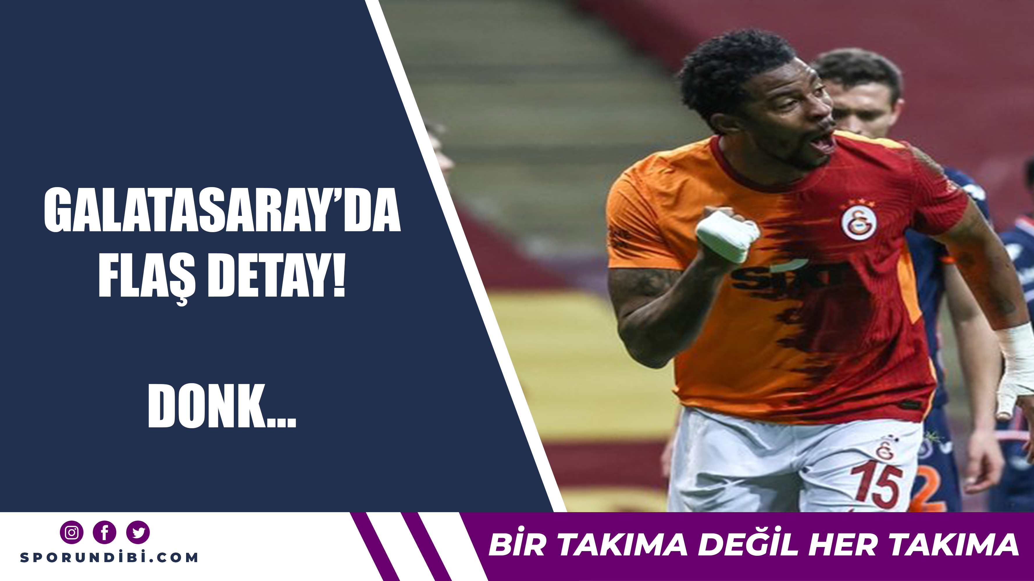 Galatasaray'da flaş detay! Donk...