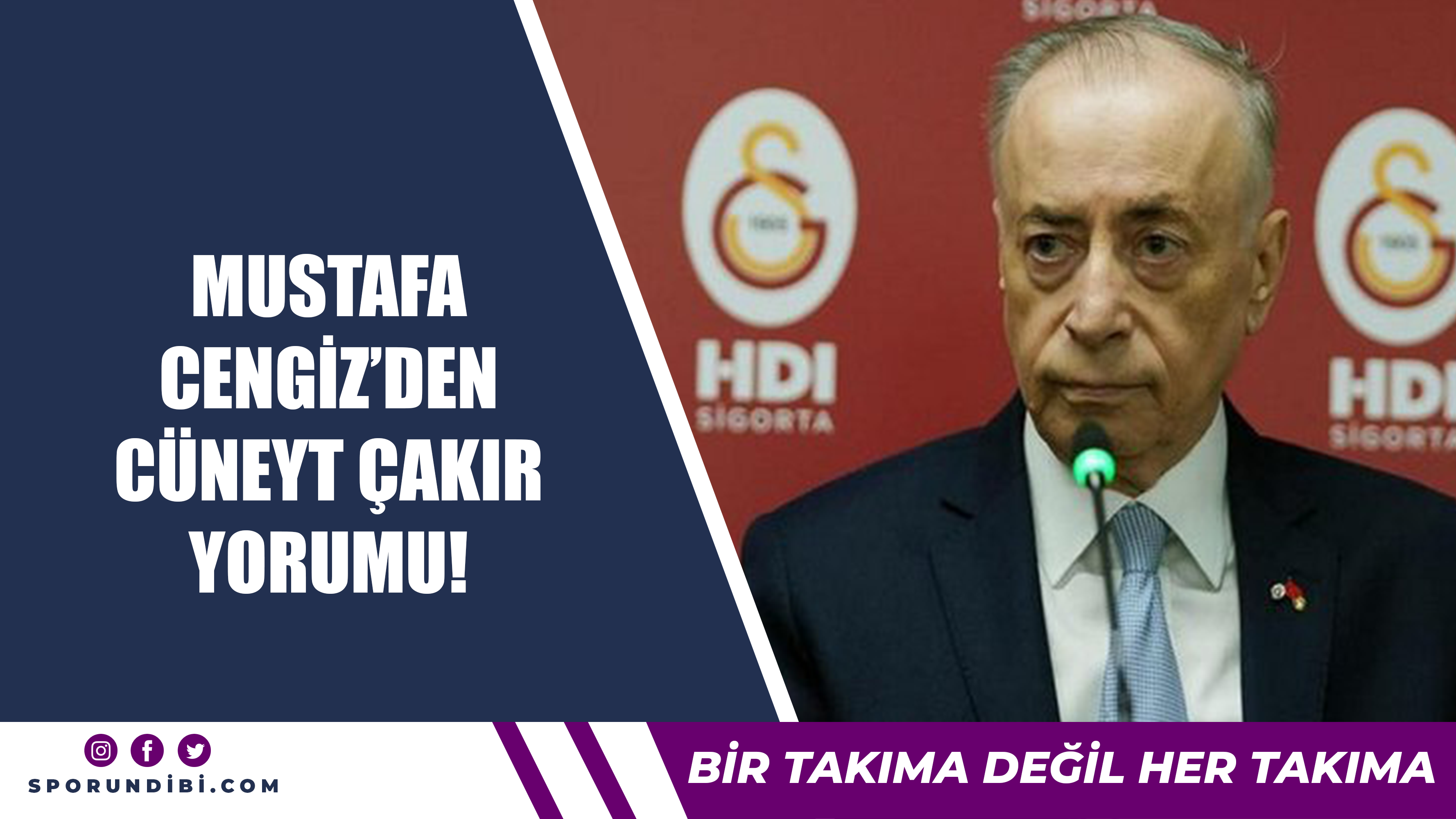 Mustafa Cengiz'den Cüneyt Çakır yorumu!