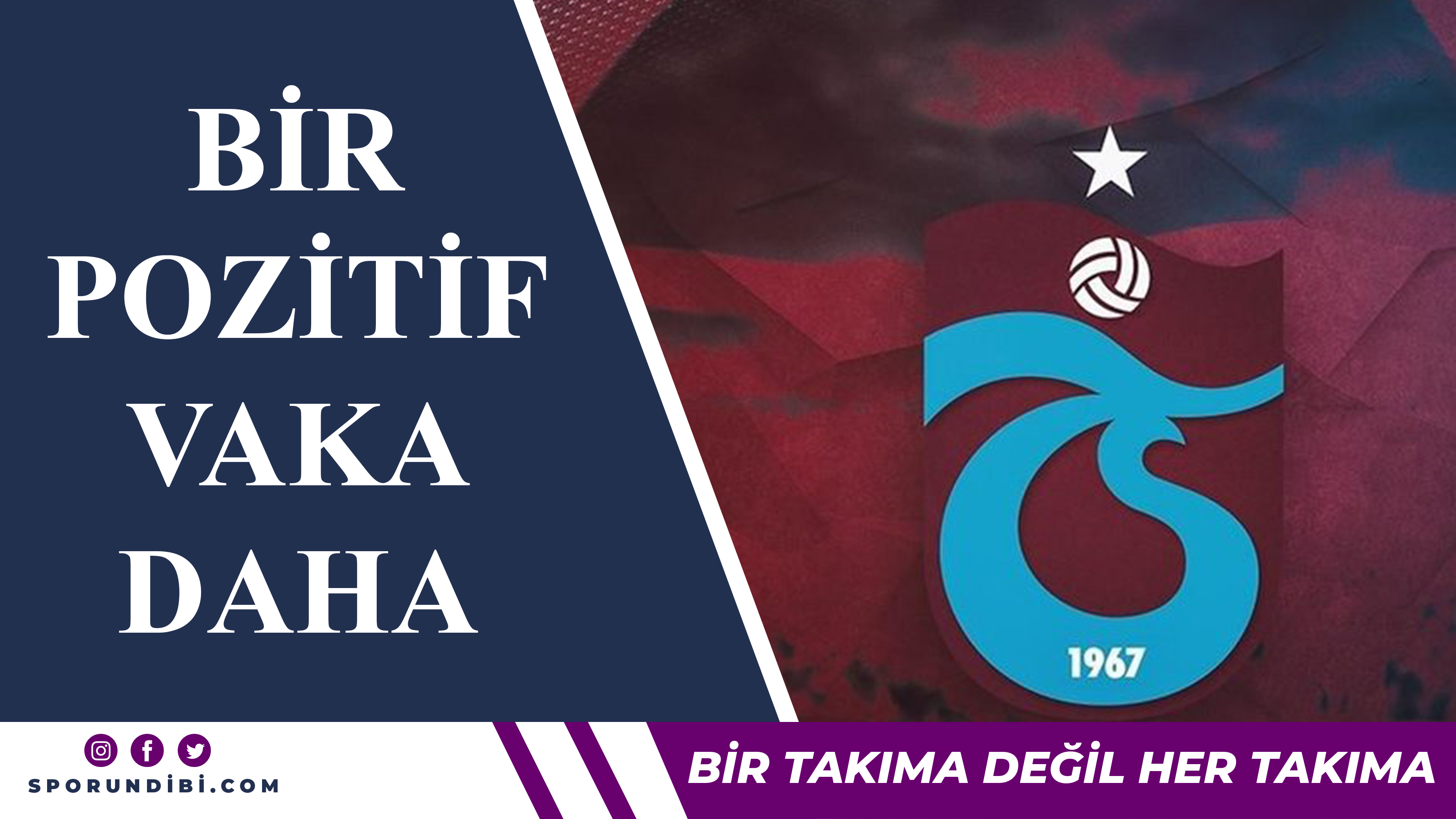 Trabzonspor'da bir pozitif vaka daha