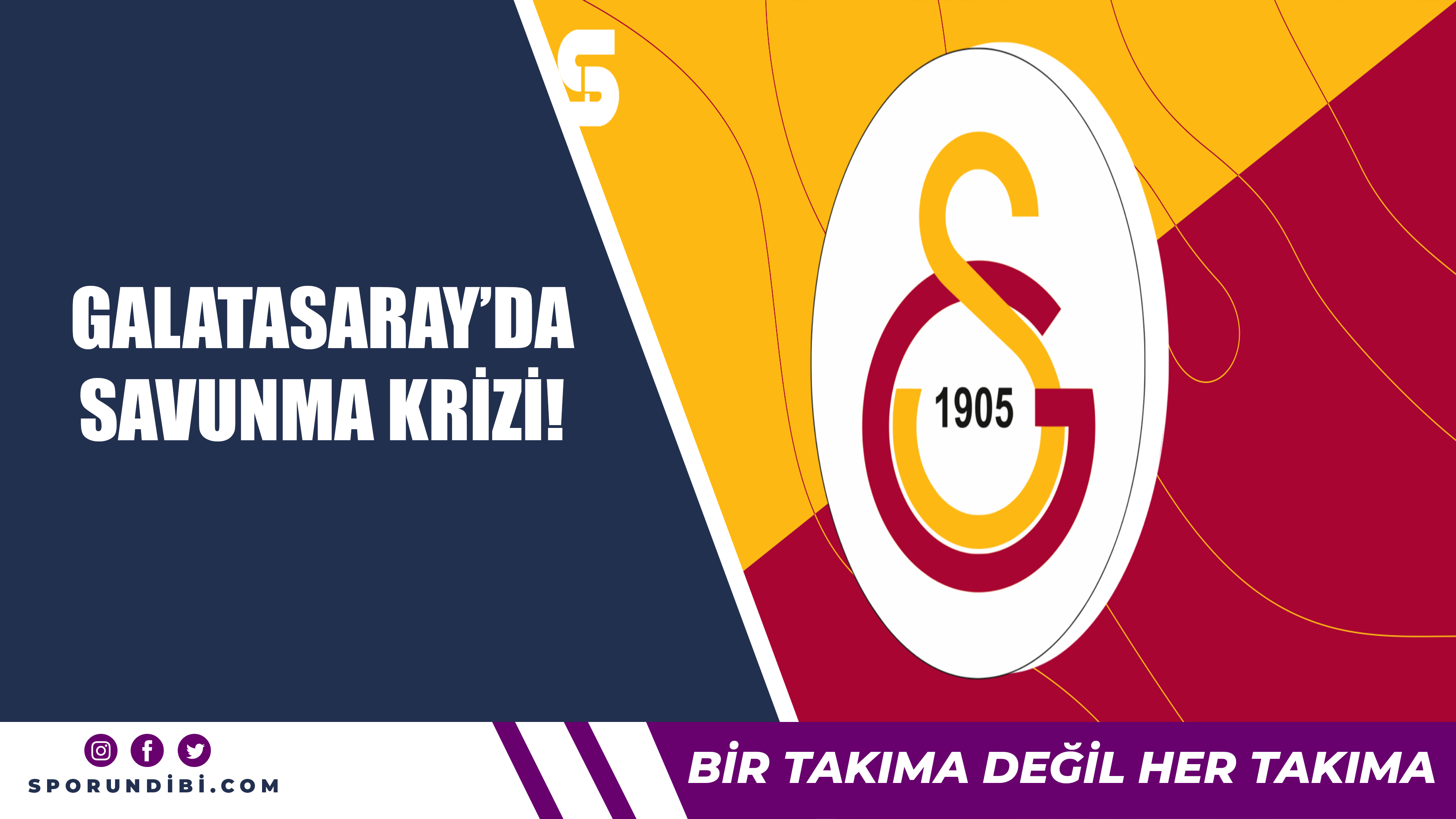 Galatasaray'da savunma krizi!