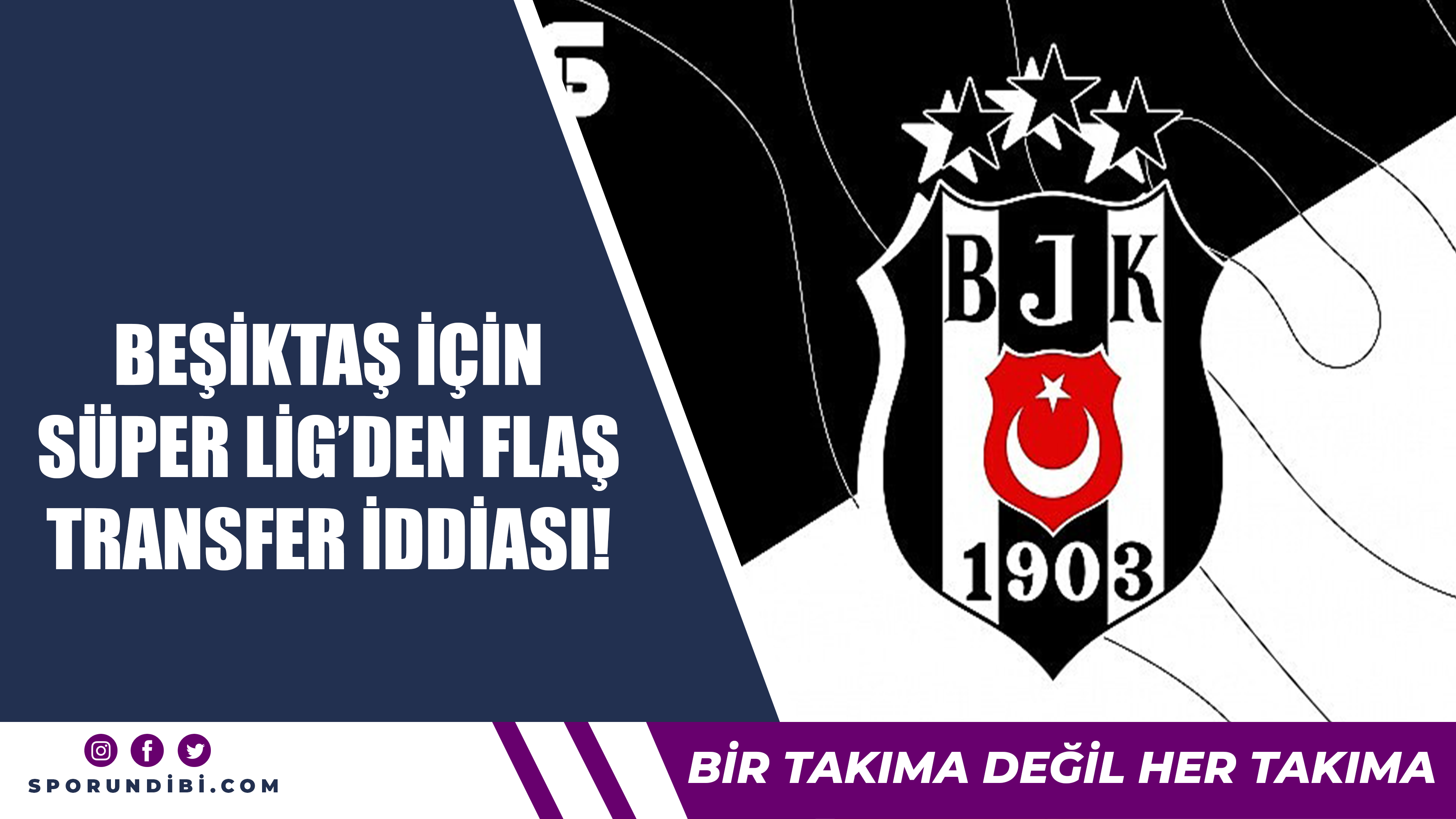 Beşiktaş için Süper Lig'den flaş transfer iddiası!