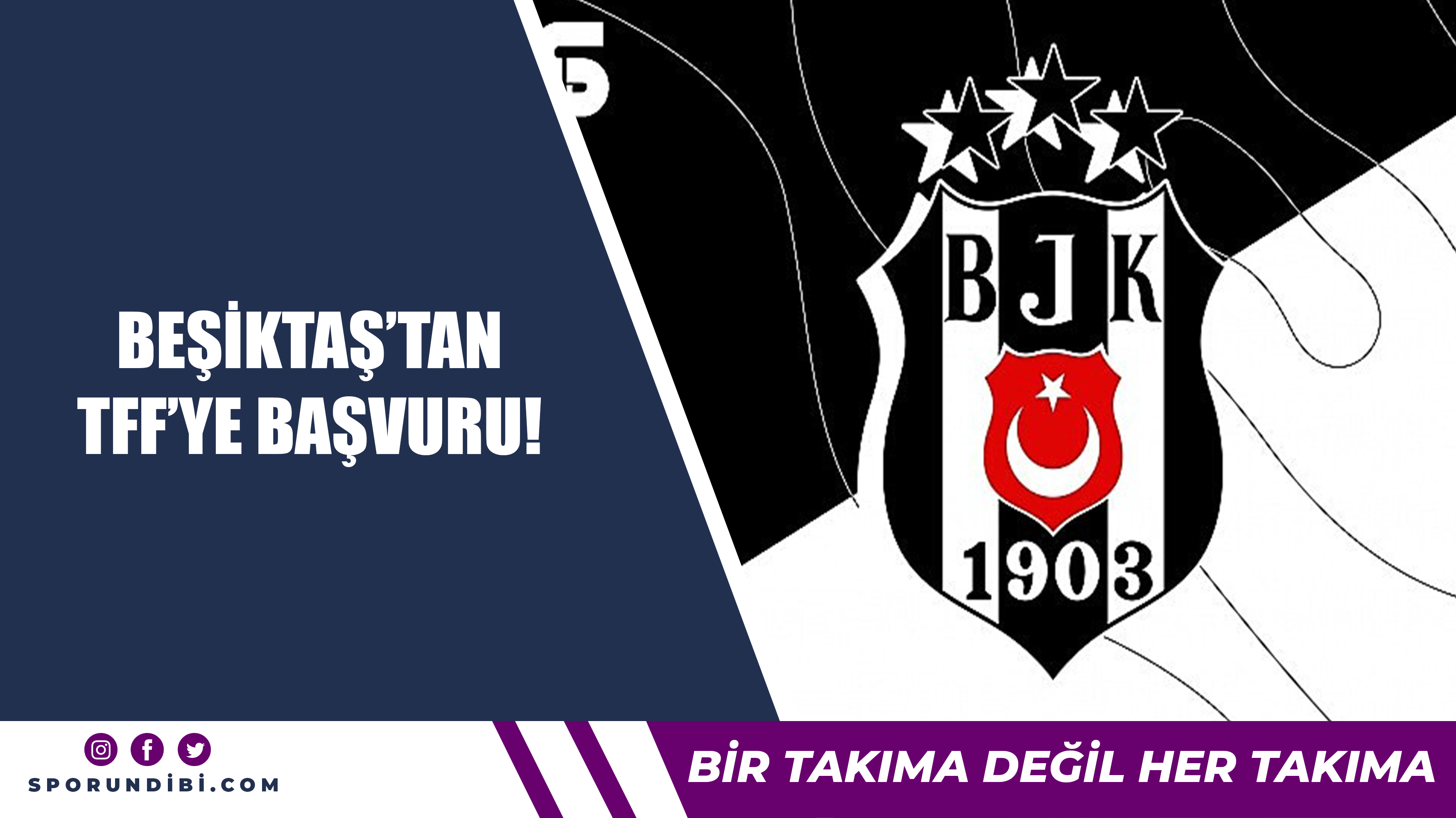 Beşiktaş'tan TFF'ye başvuru!
