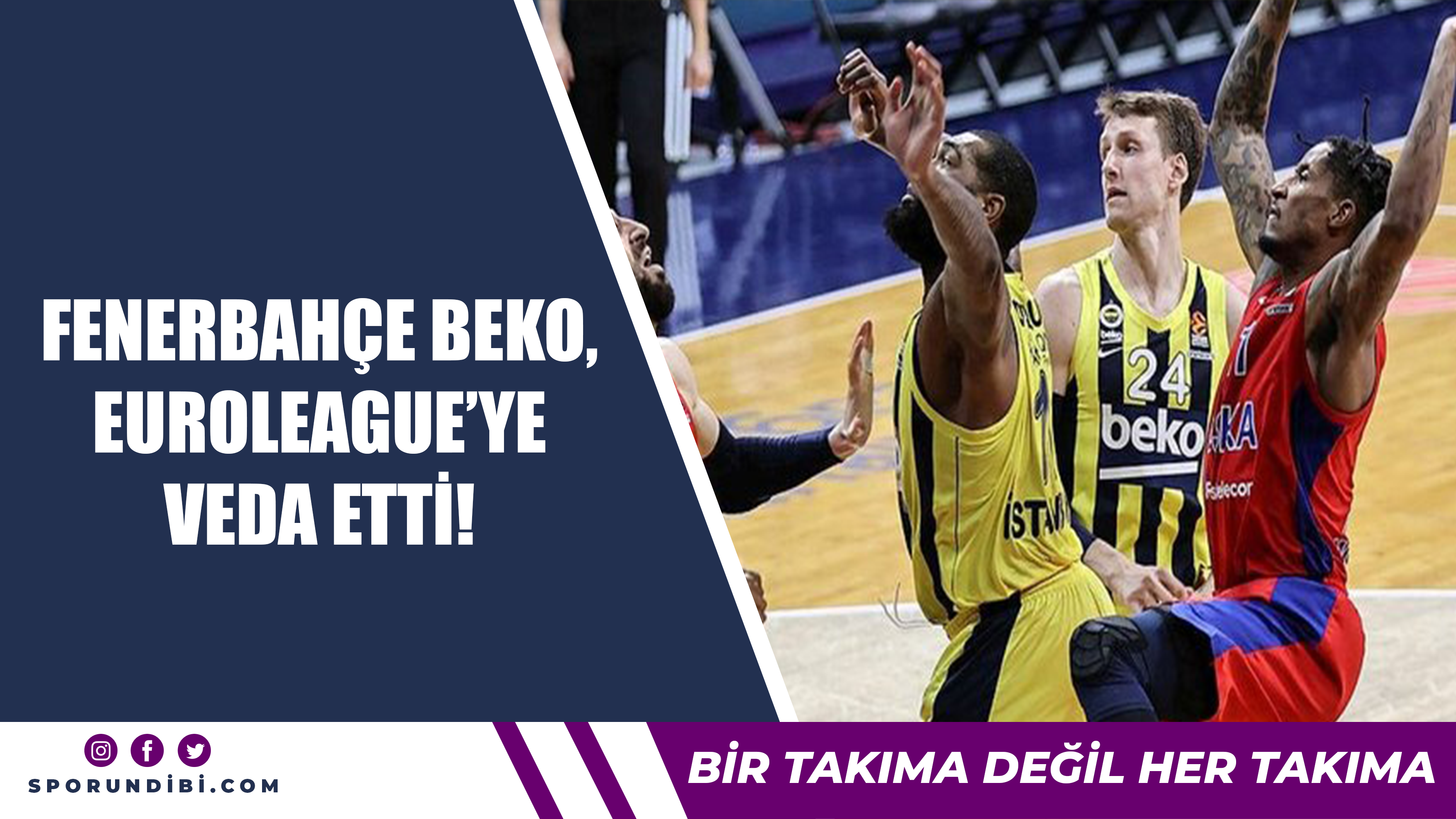 Fenerbahçe Beko, Euroleague'ye veda etti!