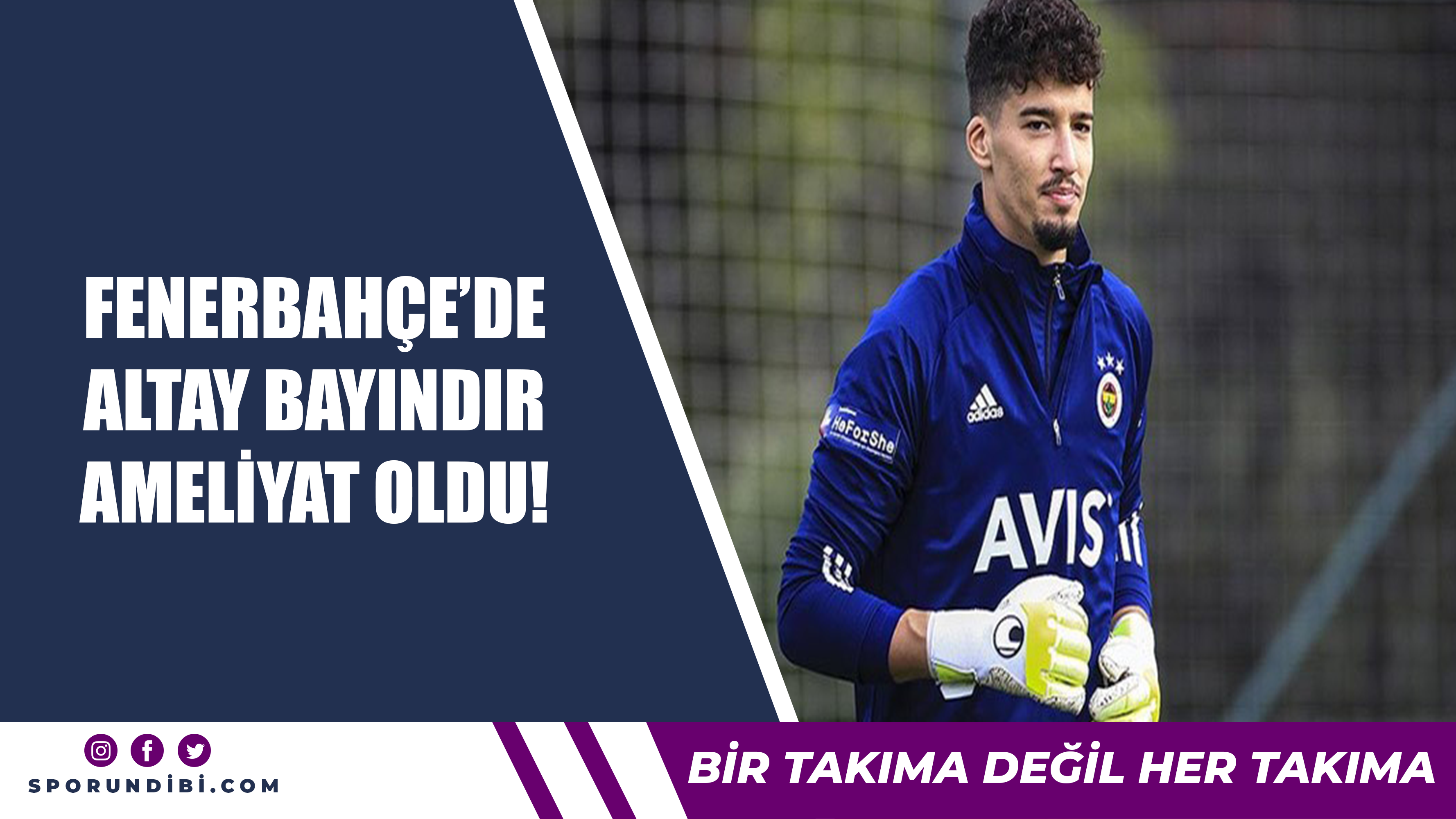 Fenerbahçe'de Altay Bayındır ameliyat oldu!