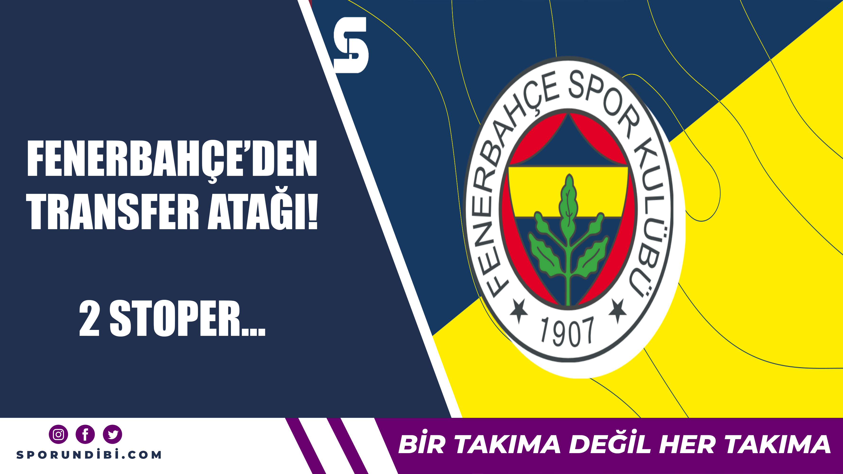 Fenerbahçe'den transfer atağı! 2 stoper...