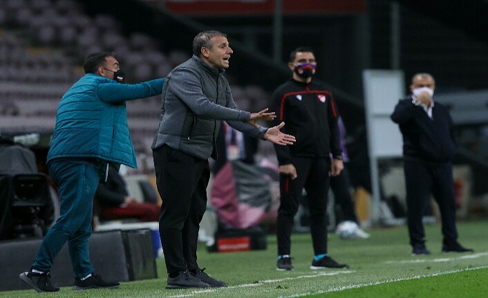 Galatasaray maçı sonrası Trabzonspor teknik adamı Abdullah Avcı'dan açıklamalar!