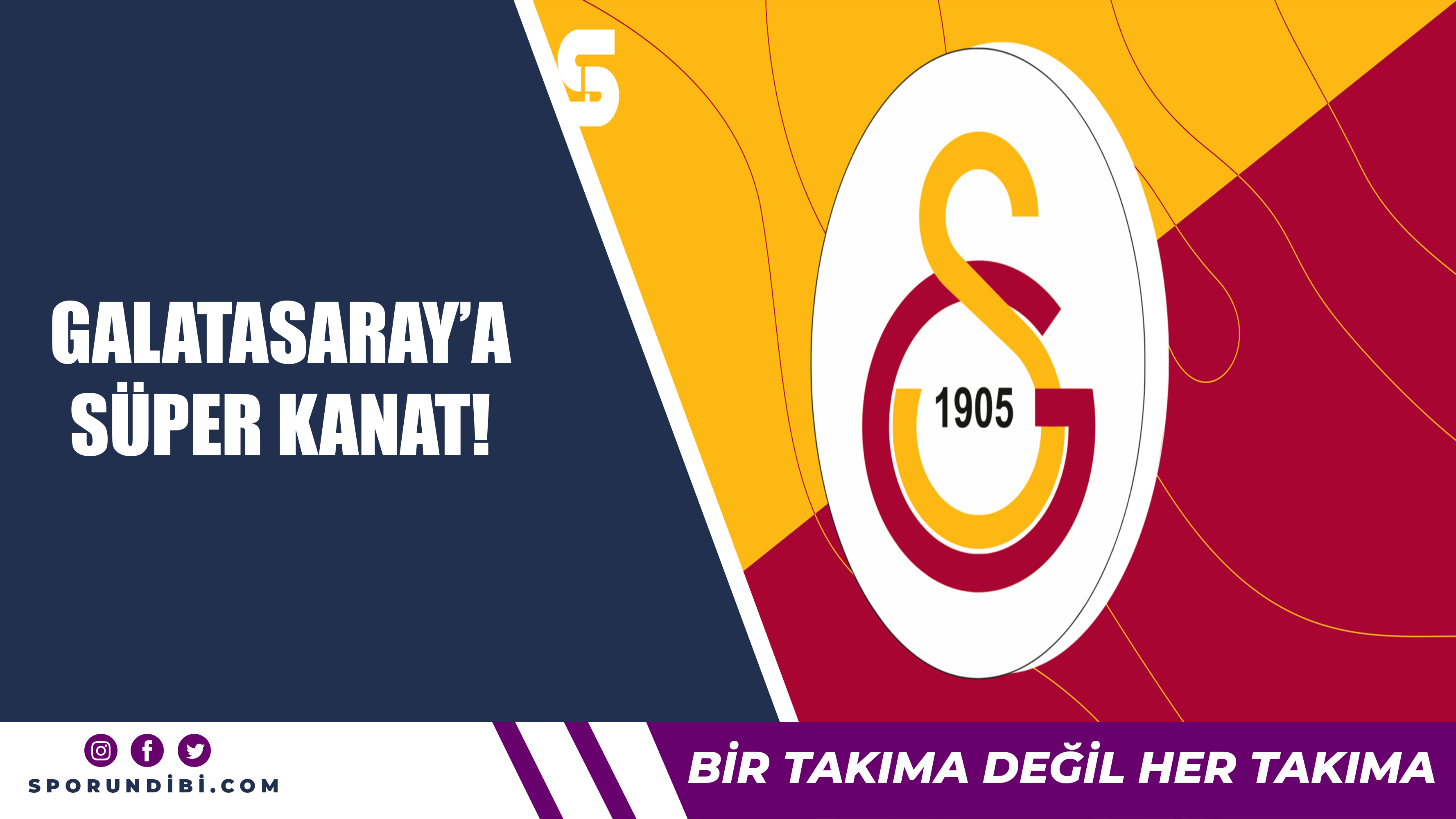 Galatasaray'a süper kanat!